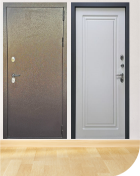 БОСТОН Входная дверь БОСТОН, цвет Медный антик